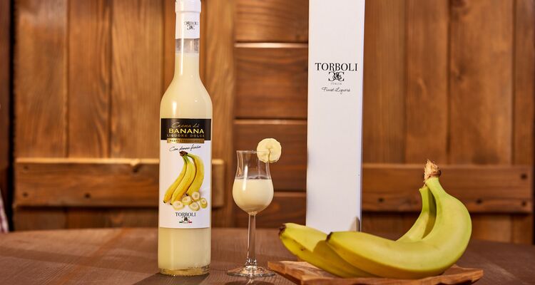 Liquore a base di panna - Crema Banana 0,2 lt | TORBOLI VINI S.R.L.